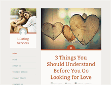 Tablet Screenshot of 1-dating-services.com